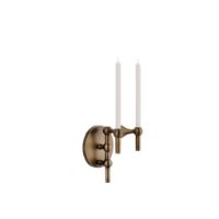 Billede af STOFF Nagel Wall Hanger Ø: 11 cm - Bronzed Brass