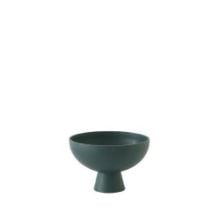 Billede af raawii Strøm Small Bowl Ø: 15 cm - Deep Green