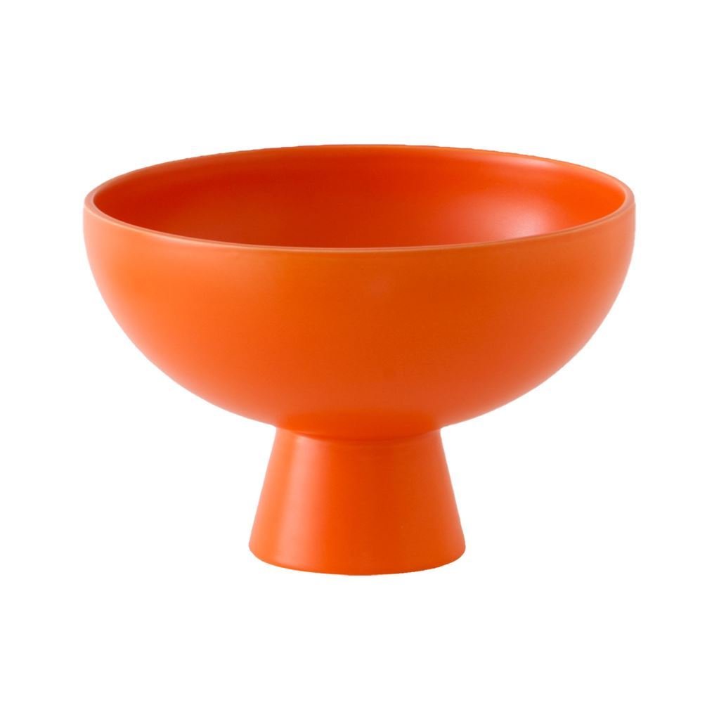 Billede af raawii Strøm Large Bowl Ø: 22 cm - Vibrant Orange