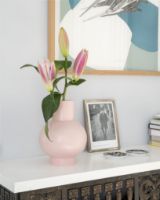 Billede af raawii Strøm Small Vase H: 16 cm - Coral Blush