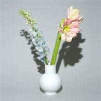 Billede af raawii Strøm Small Vase H: 16 cm - Vaporous Grey