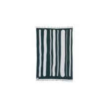 Billede af raawii Patch Blanket 150x250 cm - Green/Porcelain