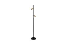 Billede af ANTIDARK Decor Floor Double F2 Gulvlampe H: 150 cm- Black/Brass