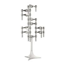 Billede af STOFF Nagel Candle Holder H: 6,5 cm - Chrome