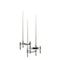 Billede af STOFF Nagel BMF Candle Holder H: 7,5 cm - Chrome 