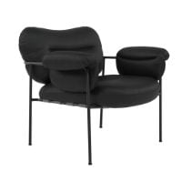 Billede af Fogia Bollo Armchair H: 71 cm - Black Elmosoft 99999