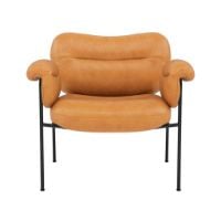 Billede af Fogia Bollo Armchair H: 71 cm - Vintage Cognac