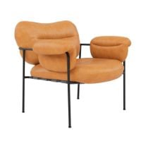 Billede af Fogia Bollo Armchair H: 71 cm - Vintage Cognac