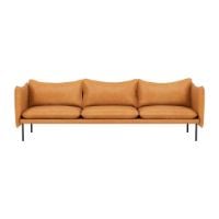 Billede af Fogia Tiki 3 Pers. Sofa L: 236 cm - Vintage Cognac