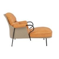 Billede af Fogia Lyra Chaise Longue H: 90 cm - Vintage Cognac