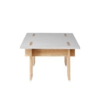 Billede af Eberhart Furniture Arnold H: 38 cm - Dark Concrete / Dark Oak