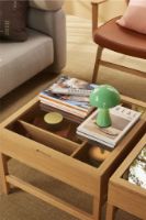 Billede af Hübsch Glitz Sofabord 60x60 cm - Eg OUTLET