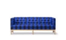 Billede af Fredericia Furniture EJ315 3 Pers. Sofa L: 210 cm - Reflex 779/Lysolieret Eg