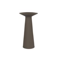 Billede af Kristina Dam Collar Vase L Ø: 22 cm - Mørkebrun 