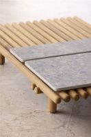 Billede af Cane-line Outdoor Sticks Keramik Topplade 83x23 cm - Lysegrå