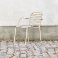 Billede af Mandalay Ivy Pipe Havestol SH: 43,5 cm - Taupe 