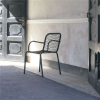 Billede af Mandalay Ivy Wire Havestol SH: 43,5 cm - Antracit