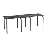 Billede af Mandalay Ivy Bænk m. Udtræk SH: 42 cm - Antracit