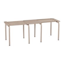 Billede af Mandalay Ivy Bænk m. Udtræk SH: 42 cm - Taupe