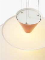 Billede af &Tradition Gio LN14 Luca Nichetto Ø: 60 cm - Vermilion Red, Dark Bourgogne & Ecru White