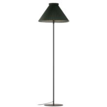 Billede af Le Klint 334 Gulvlampe Høj H: 155 cm - Sort/ Papir Moss Green