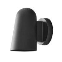 Billede af &Tradition Solid SC104 Væglampe H: 15 cm - Black 