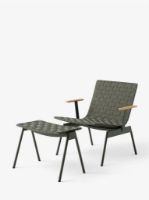 Billede af &Tradition Ville AV46 Outdoor Footstool H: 39,5 cm - Bronze Green