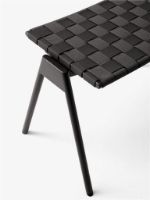 Billede af &Tradition Ville AV46 Outdoor Footstool H: 39,5 cm - Warm Black 