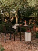 Billede af Ferm Living Dapple Stol SH: 45 cm - Dark Chocolate 