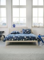 Billede af Auping Nightshade 140x200 Sengetøj inkl. Pudebetræk - A025 Blue OUTLET