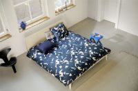 Billede af Auping Nightshade 140x220 Sengetøj inkl. Pudebetræk - A025 Blue OUTLET