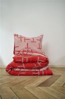 Billede af Auping Graphic Red 140x200 Sengetøj inkl. Pudebetræk - A030 Red OUTLET