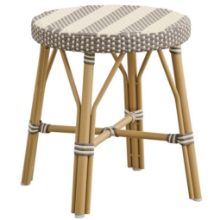 Billede af Sika-Design Simone Exterior Skammel H: 45 cm - Ivory/Cappuchino