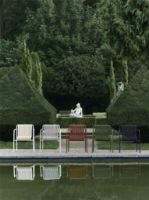 Billede af HAY Palissade Cord Dining Arm Chair SH: 45 cm - Cream White