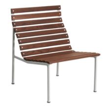 Billede af HAY Traverse Lounge Chair B: 63 cm - Oiled Solid Ash 