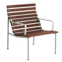 Billede af HAY Traverse Lounge Armchair B: 63 cm - Oiled Solid Ash 