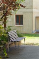 Billede af HAY Traverse Dining Bench W. Arm B: 114 cm - Oiled Solid Ash 