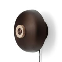 Billede af Audo Copenhagen Reverse Wall Lamp m. Dimmer Ø: 24,3 cm - Beige/Bronzed brass