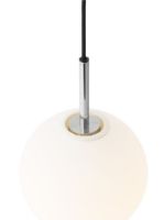 Billede af Audo Copenhagen TR Bulb Pendant Ø: 20cm - Matte Bulb/Polished Brass