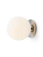 Billede af Audo Copenhagen TR Bulb Loft/Wall Lamp Ø: 20 cm - Shiny Opal/Polished Steel