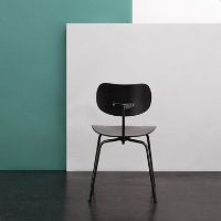 Billede af Please Wait To Be Seated Eiermann SE68 Dining Chair SH: 46 cm - Black/Black 