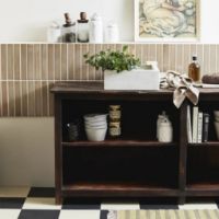 Billede af Nordal Woodie Skænk B: 200 cm - Genbrugt Træ