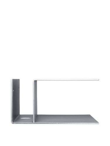 Ferm Living Lager Bedside Table B: 35 cm - Aluminium