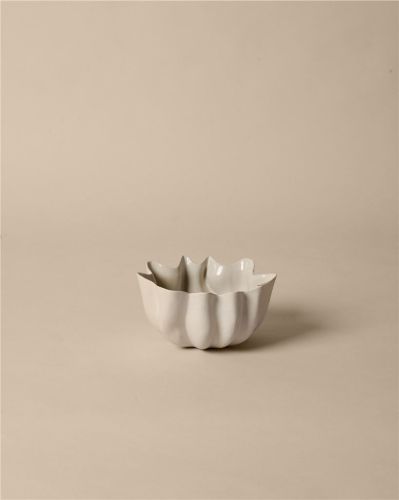 Ferm Living Nium Bowl Large Ø: 22 cm - Off-White 