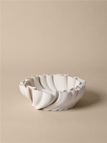Ferm Living Dedali Bowl Ø: 34,5 cm - Off-White 