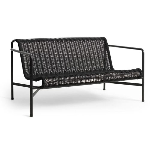 HAY Palissade Cord Lounge Sofa B: 139 cm - Anthracite