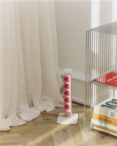 Pedestal Power Beam L: 5 m - Bubble Gum