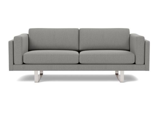 Erik Jørgensen EJ 280 2 Pers. Sofa 86 L: 210 cm - Bardal 110/Børstet Krom