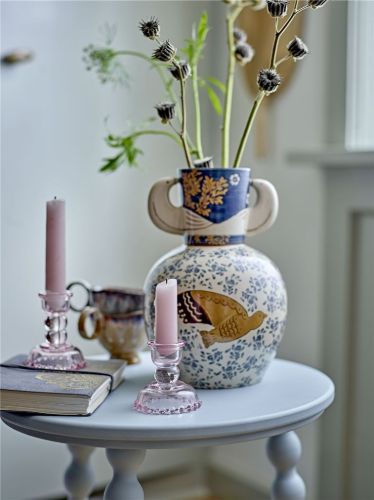 Bloomingville Salino Sidebord H: 53,5 cm - Fyrretræ/Blå