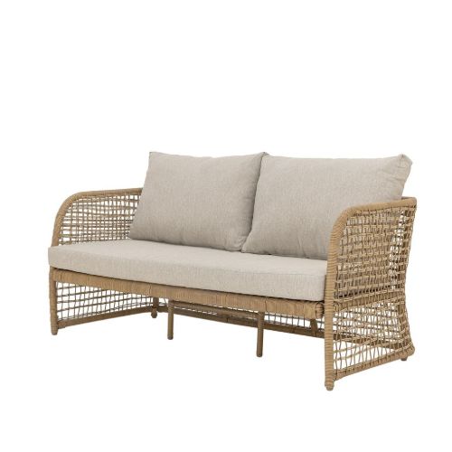 Bloomingville Penzano Sofa L: 164 cm - Natur Flettet Polyrattan